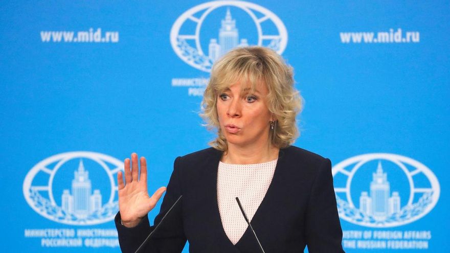 La portavoz del Ministerio de Asuntos Exteriores ruso, María Zajárova, en una imagen de archivo.