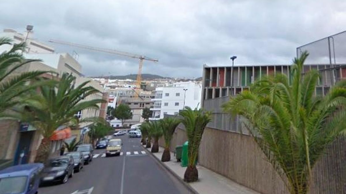 Calle Santo Tomás de Aquino en el municipio de La Laguna