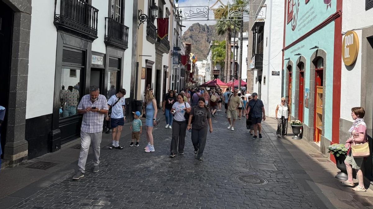 Casco histórico de Santa Cruz de La Palma.
