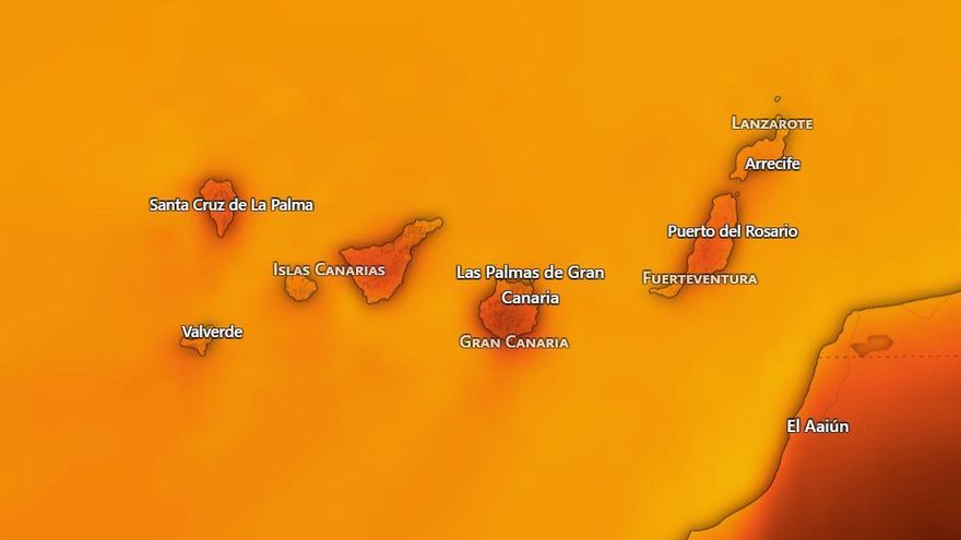 La Aemet mantiene los avisos por calor en Canarias para los próximos días