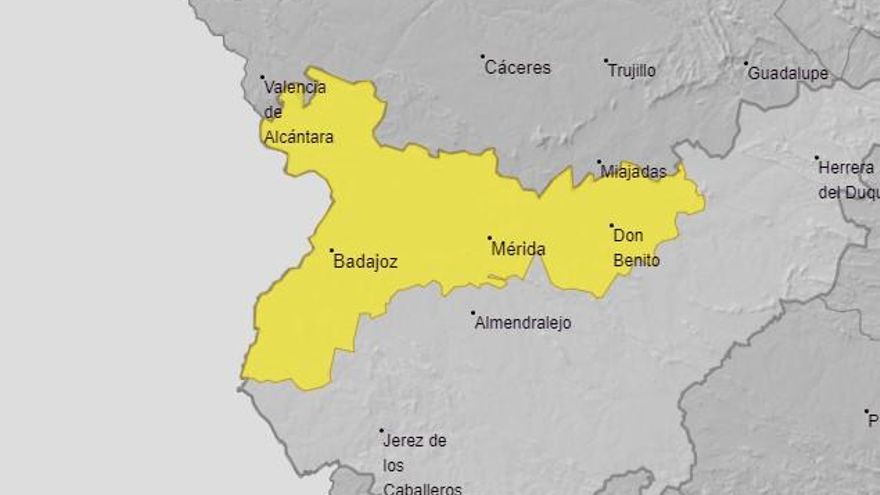 El viernes empieza una alerta por temperaturas altas en Badajoz que se prolongará varios días