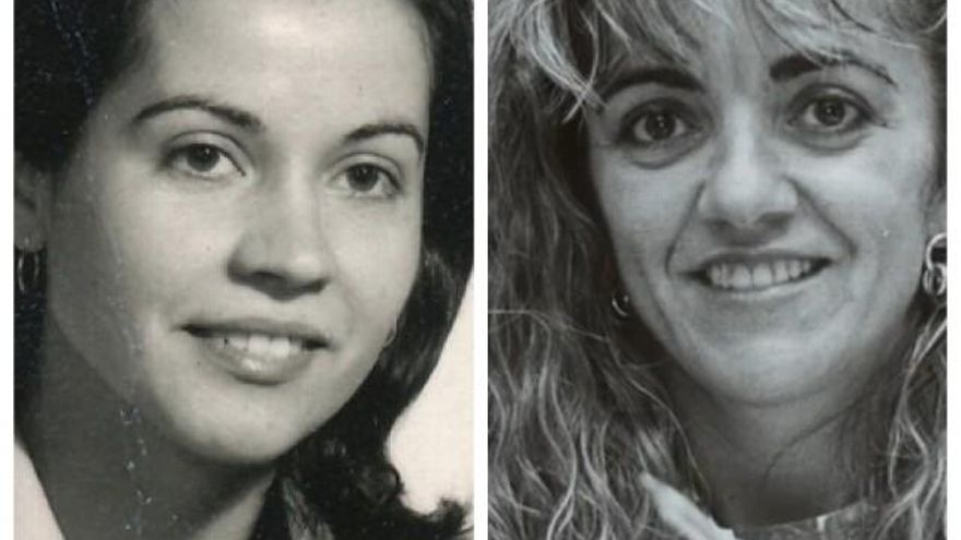 Imágenes de unas jovencísimas Montserrat González e Isabel Carrasco rescatadas para el segundo capítulo de la serie de no ficción 'Muerte en León'.