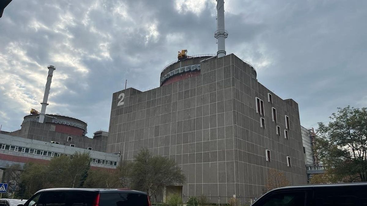Visita de una misión del OIEA a la central nuclear de Zaporiyia.