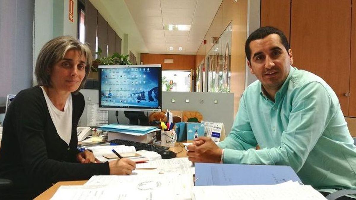Borja Pérez y Ana Trujillo.