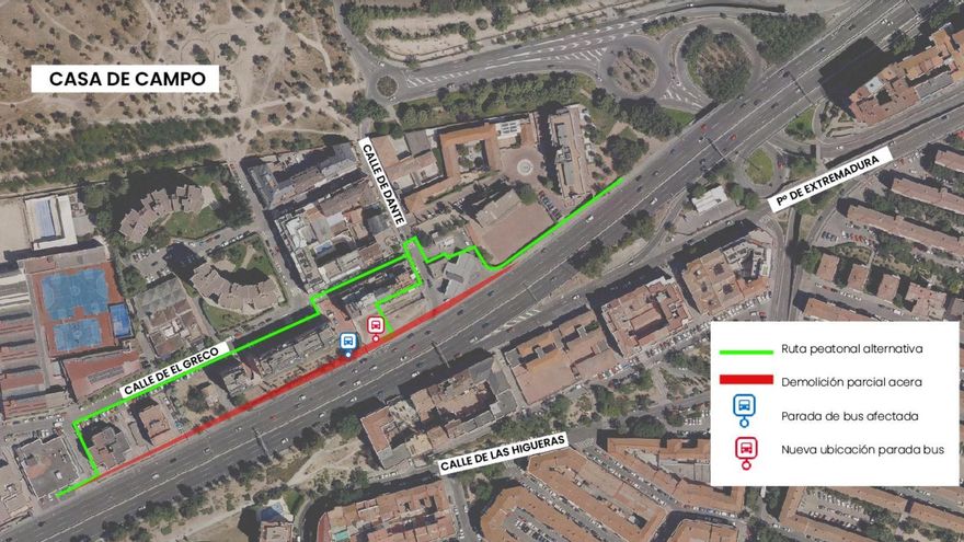 Arrancan este lunes las afecciones al trafico por el soterramiento de la A-5 con el plan de movilidad aún por definir
