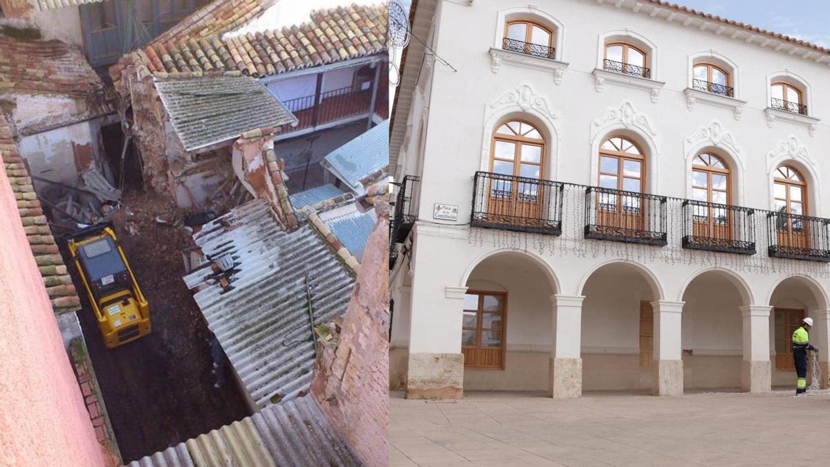 Antes y después de la remodelación de la Casa de  Josito de Manzanares