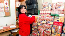 Reparto de alimentos de Cruz Roja / Cruz Roja Hornachos