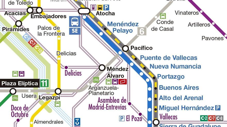 El corte por obras media línea 1 de Metro irá desde el 24 de junio hasta finales de octubre: estas son las alternativas