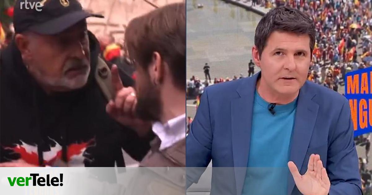 Vídeo: Cintora denuncia otro acoso y agresión a un equipo de 'Malas  lenguas' en la manifestación contra Pedro Sánchez