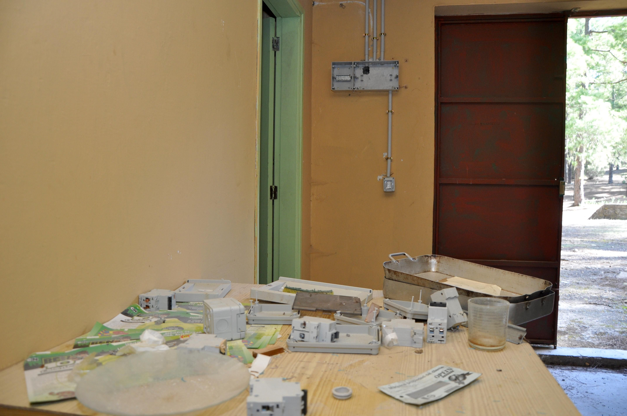 Instalaciones del Campamento de Tamadaba (Ángel Sarmiento)