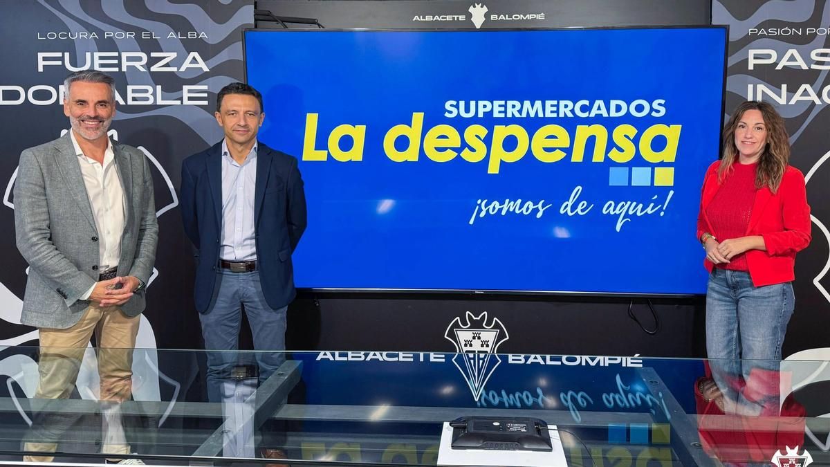 La Despensa Supermercados renueva su patrocinio con la Fundación Albacete Balompié