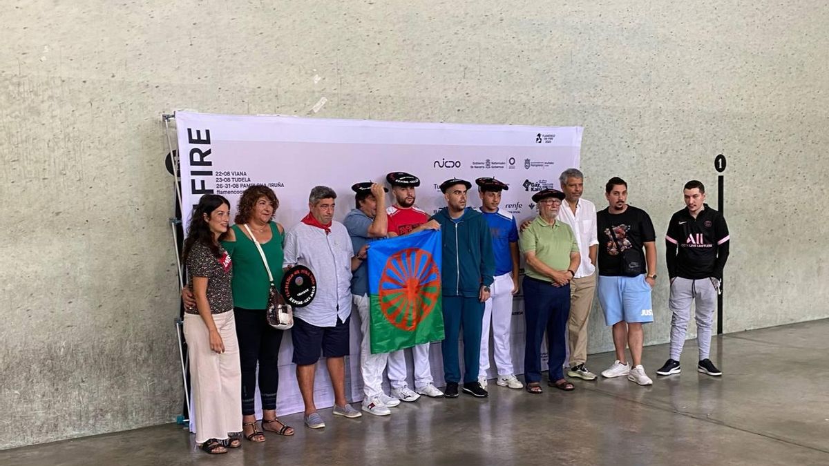 Flamenco y pelota vasca, dos mundos que se unen en Pamplona a través de la comunidad gitana