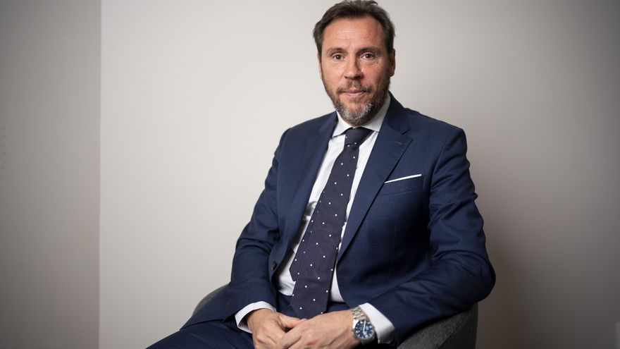 Óscar Puente, alcalde de Valladolid, en la redacción de elDiario.es.