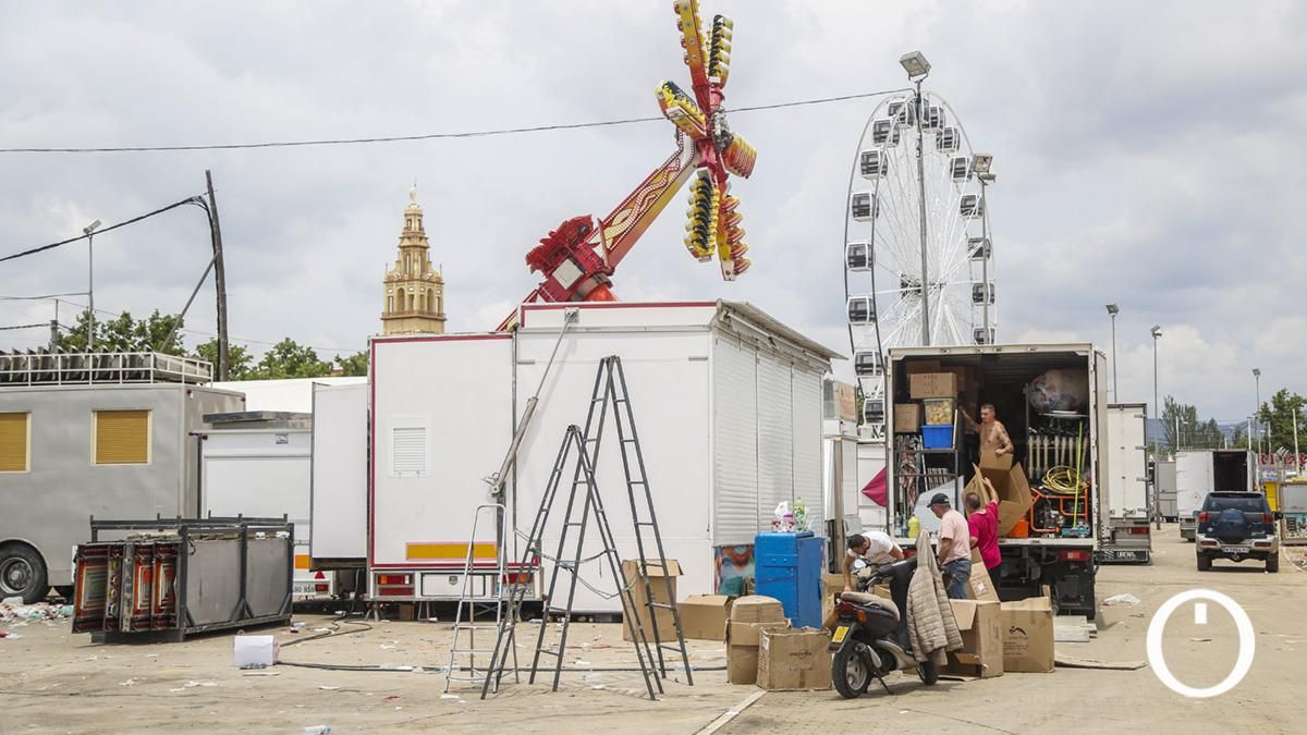 Desmontaje de la Feria