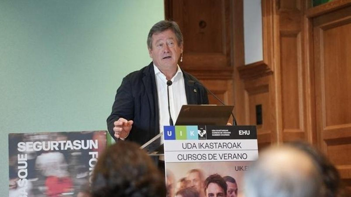 Zupiria califica de "comportamientos incívicos graves" los ataques contra la Policía en Bilbao, con "gente muy joven" involucrada