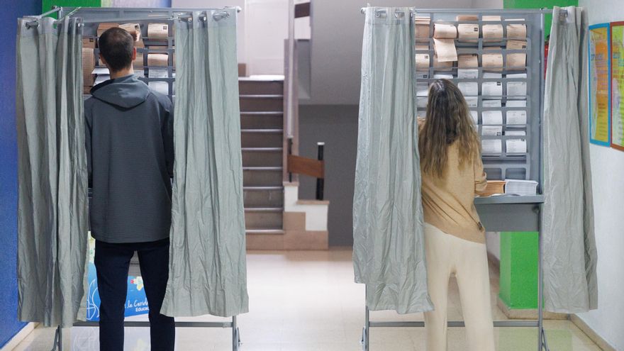 Colegio electoral Madrid.