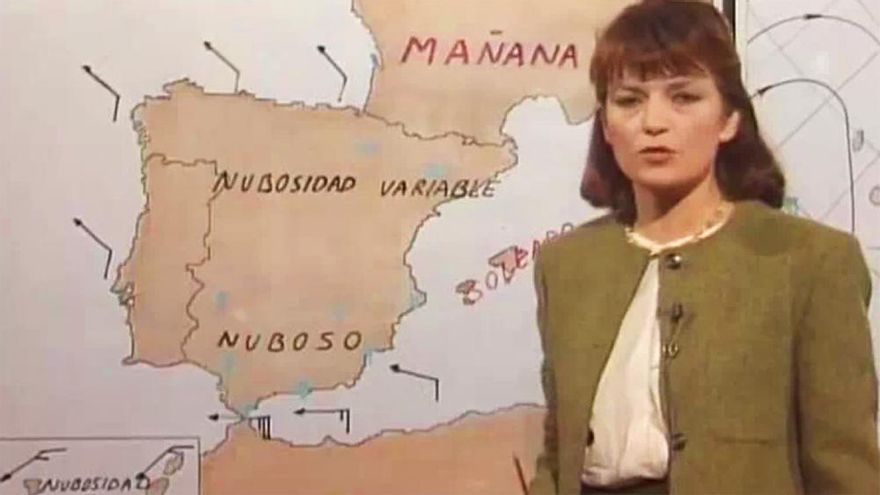 Muere Pilar Sanjurjo, la primera 'mujer del tiempo' de la historia de la TV española