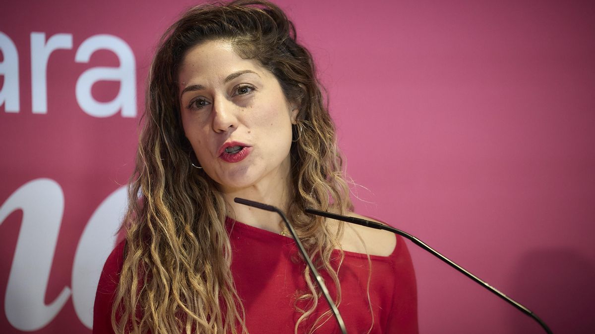 La co-coordinadora general de Sumar, Lara Hernández.