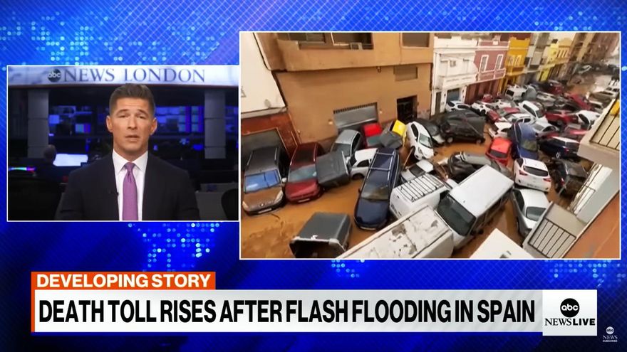 La DANA de Valencia impacta en las TV del mundo: "La situación es extremadamente preocupante"