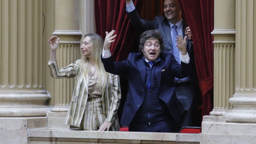 Ante un Milei exultante y un clima de fuerte hostilidad, los diputados inauguran la nueva etapa del Congreso