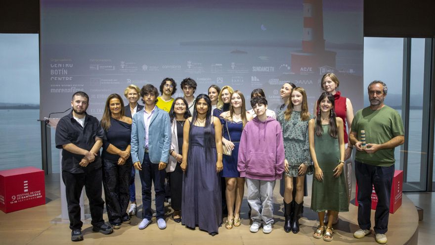 La consejera de Inclusión, Begoña Gómez del Río, asiste a la entrega de premios de la sección 'La tarde más corta', que forma parte del Festival de Cine de Santander