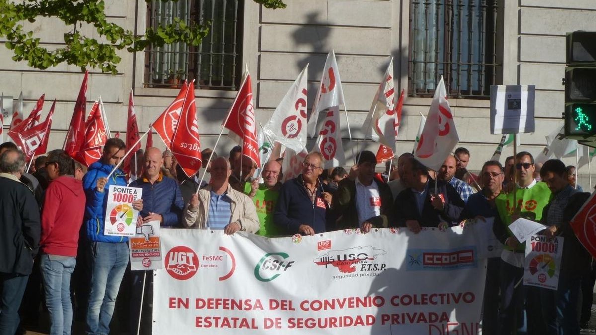Los sindicatos prevén huelga general en la seguridad privada si no hay "subidas salariales razonables"