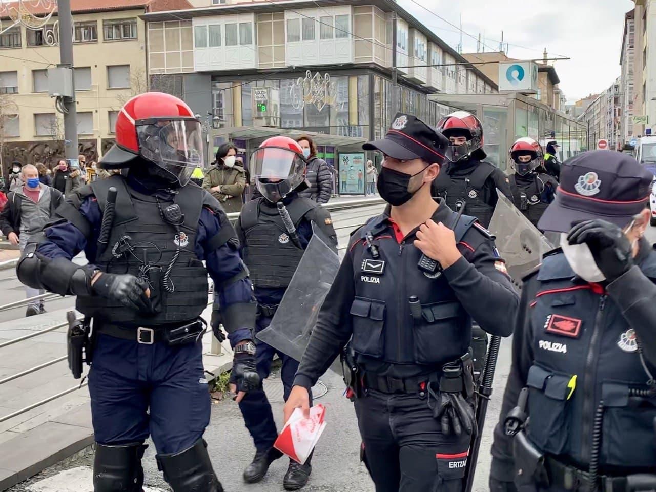 Llegada de la Brigada Móvil