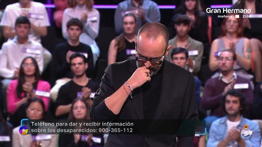 Risto se emociona al hablar de los efectos de la DANA y de la desaparición de una de las participantes de 'Demos'