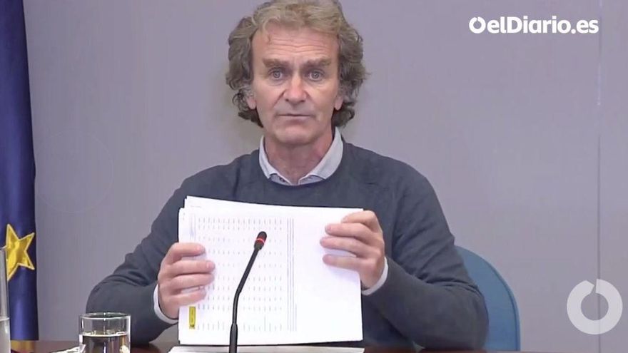 Fernando Simón en rueda de prensa