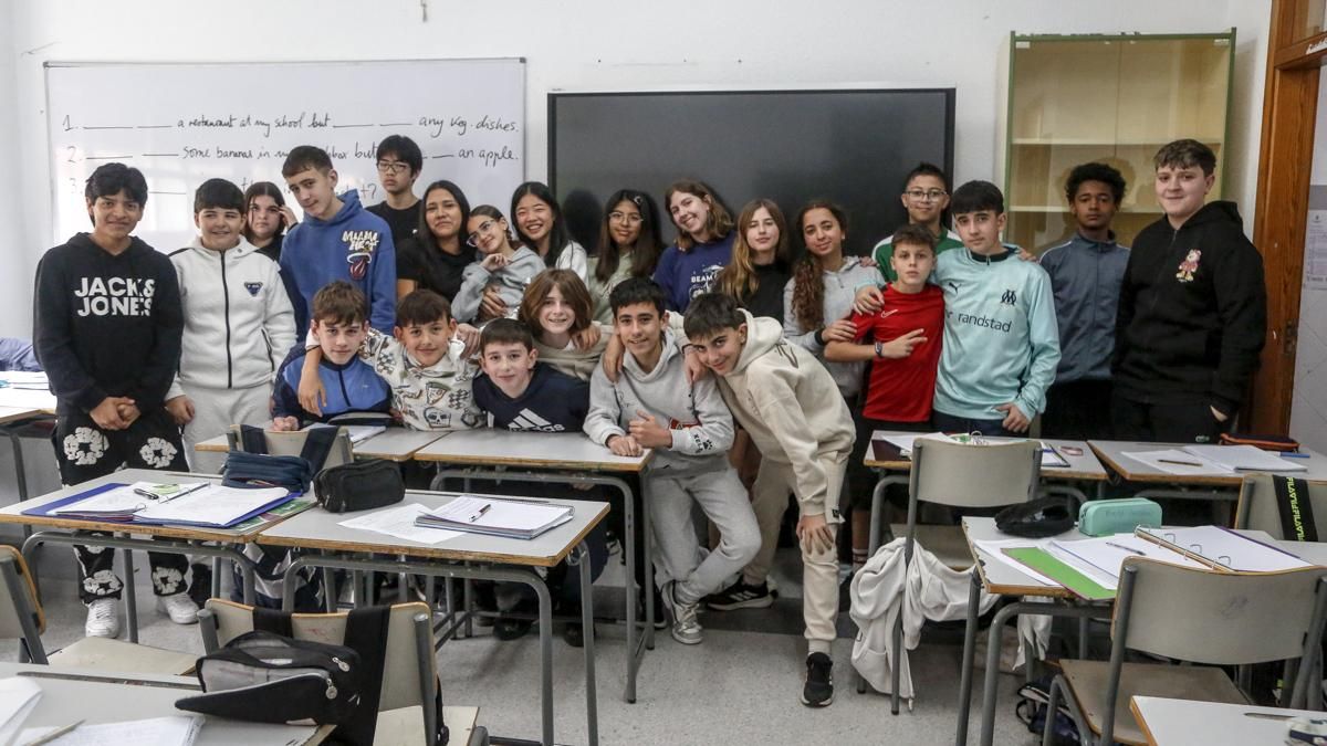 Alumnado del IES Alhaken II