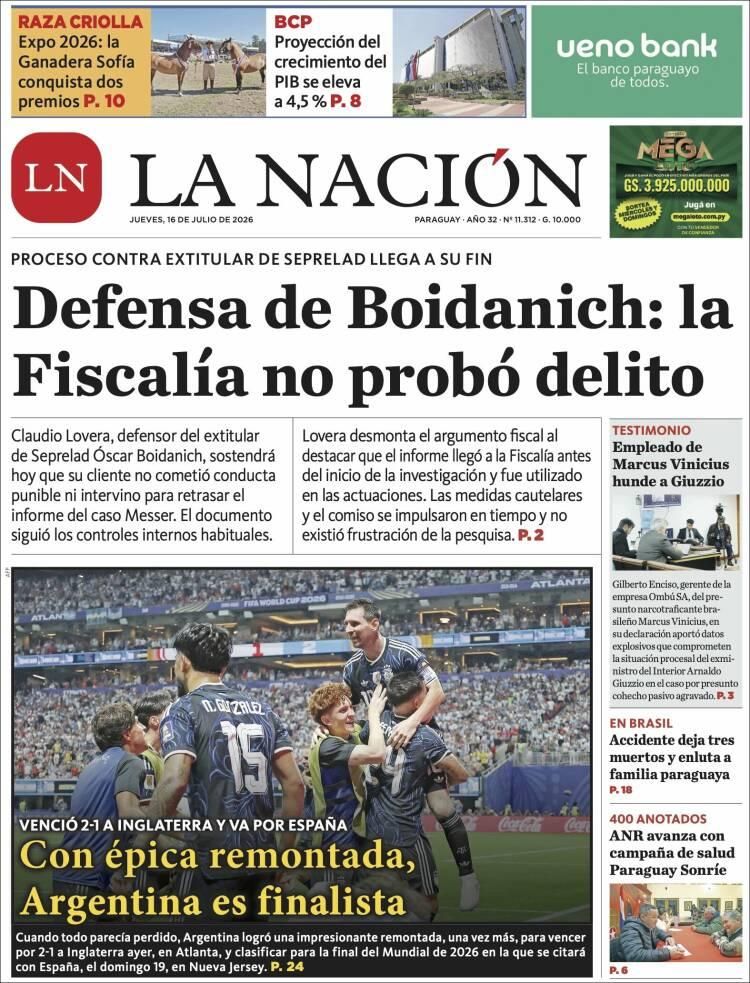 Hermosa mañana, ¿verdad? La Selección Argentina lo hizo otra vez: las tapas de los diarios se rinden ante la Scaloneta finalista