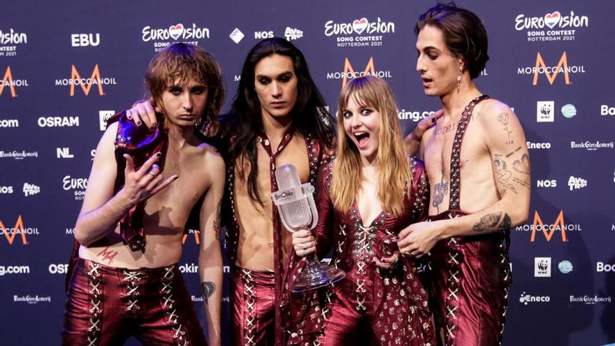 El fenómeno Maneskin se dispara tras ganar Eurovisión y convierte en icono a su cantante Damiano