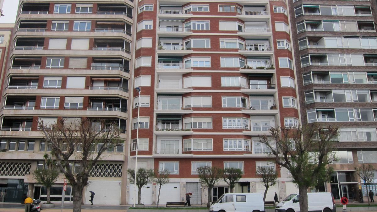 Viviendas en Santander. Archivo.