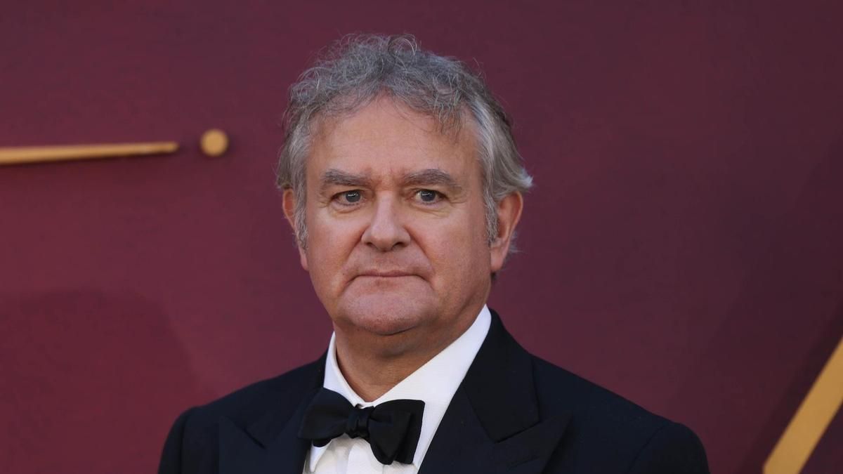 El actor británico Hugh Bonneville en la alfombra roja del estreno de Downton Abbey - The Grand Finale' at the Odeon Luxe, el pasado miércoles.