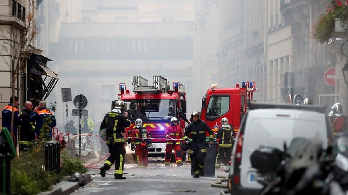 Varios heridos tras una explosión en una panadería en el centro de París