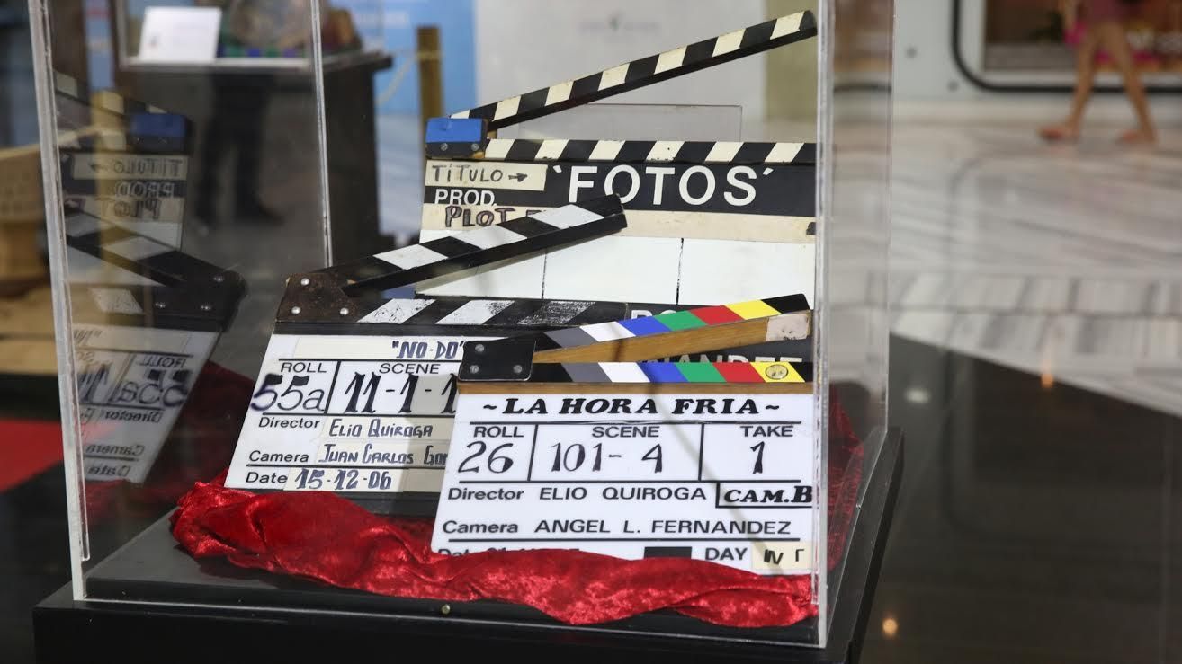 Exposición 'El cine en Gran Canaria'. (ALEJANDRO RAMOS)