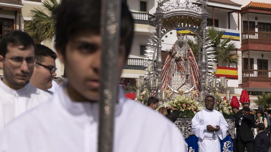 Procesión de la Virgen de Candelaria, este jueves