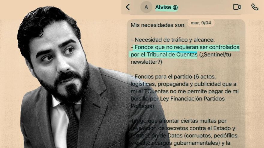 Alvise Pérez cobró 100.000 euros en metálico de un empresario de criptomonedas durante la campaña
