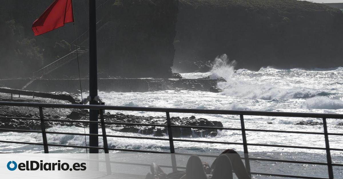 El Cabildo de Tenerife rebaja la alerta por la borrasca Therese este domingo, pero pide mantener la cautela