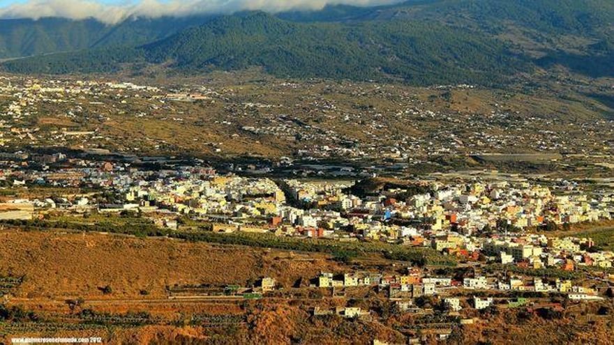 Panorámica de Los Llanos de Aridane.