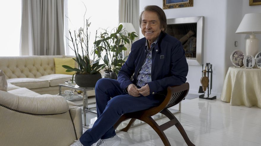 Raphael, de vuelta tras su hospitalización: "Si te digo que no me asusté, mentiría"