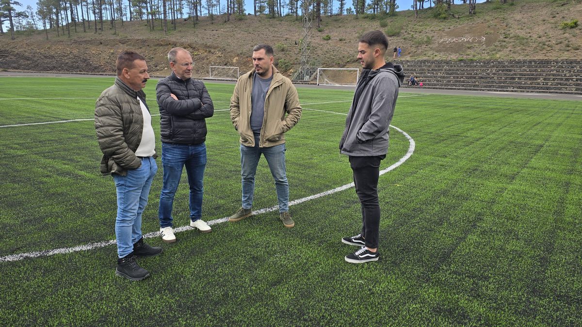 Los deportistas del sur de la Isla disponen de un remozado estadio Adelino Torres con el apoyo del Cabildo