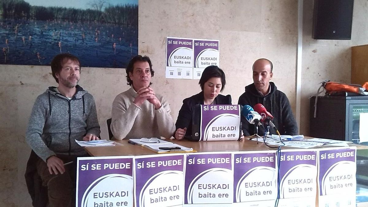 Sí se Puede Euskadi defiende el sistema foral vasco y asegura que éste "no está en venta"