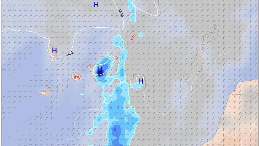 Septiembre llegará a Canarias con posibles lluvias en varias islas: esta es la previsión