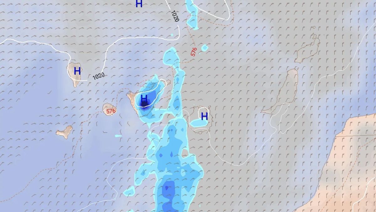 Septiembre llegará a Canarias con posibles lluvias en varias islas: esta es la previsión