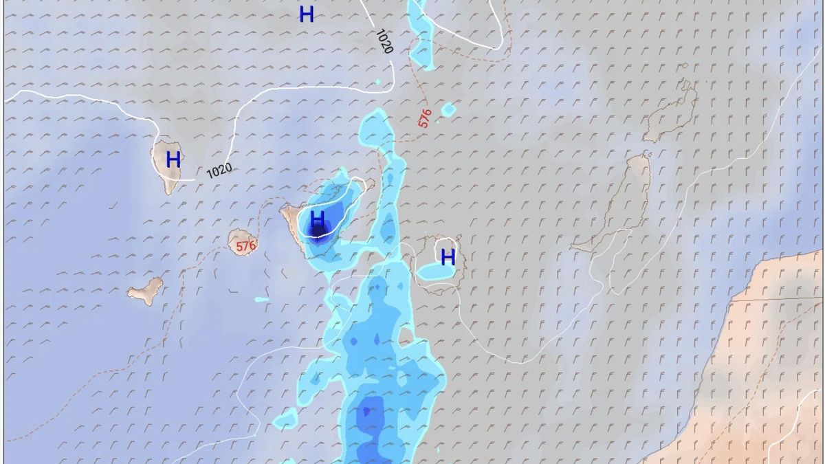 Septiembre llegará a Canarias con posibles lluvias en varias islas: esta es la previsión
