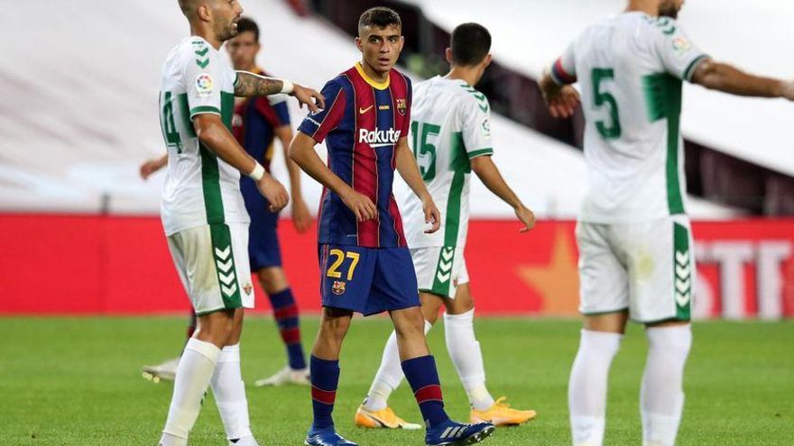 Pedri lucirá el '16' en el FC Barcelona