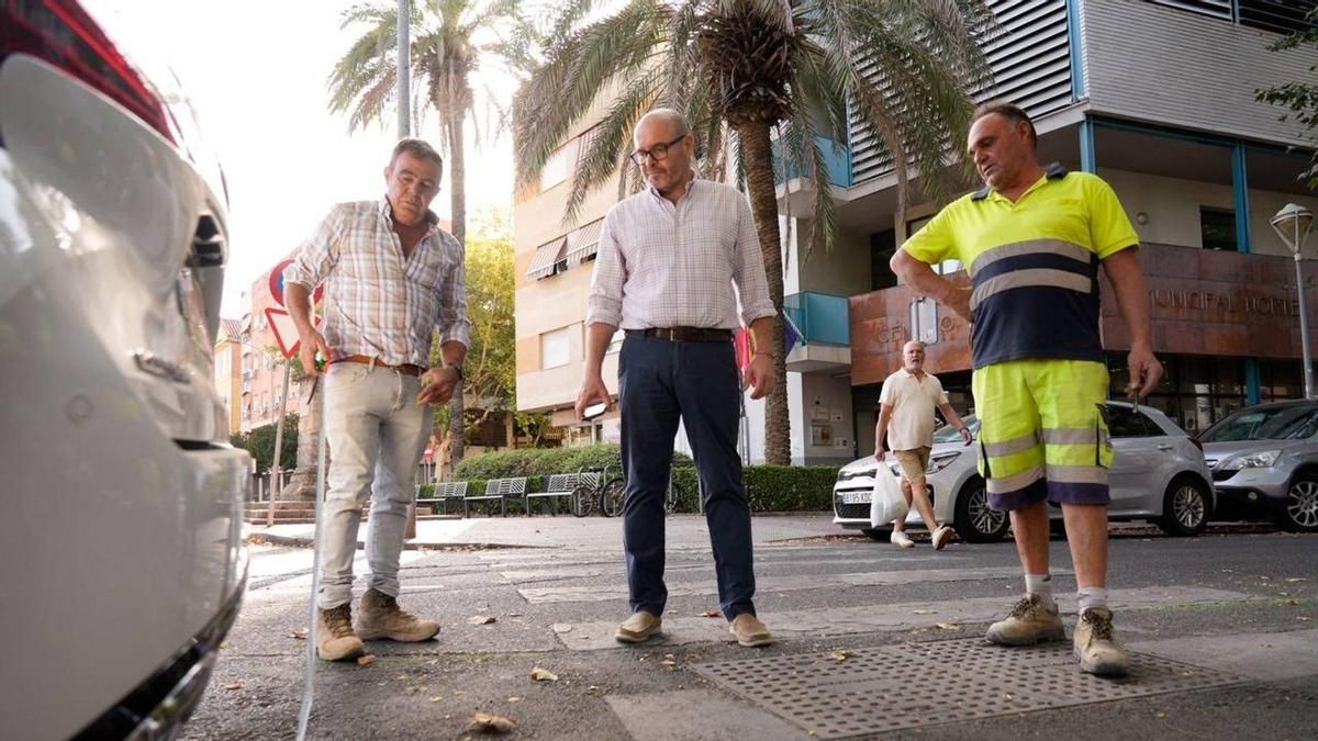 El Ayuntamiento inicia las obras de un nuevo itinerario accesible en la zona del Centro Cívico Norte