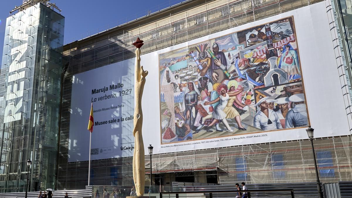Imagen de la fachada del Museo Reina Sofía, en Madrid