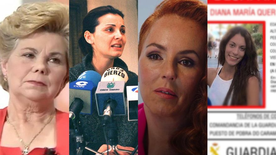 Ana Orantes, Nevenka Fernández y Rocío Carrasco denunciaron maltrato ante los medios. Mientras que el asesinato de Diana Quer fue muy mediático
